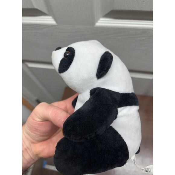 Panda Express Black White Brown Chinese Kitchen Plush Stuffed Animal Toy - Picture 3 of 8